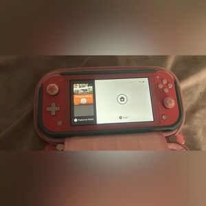 Pink Nintendo switch